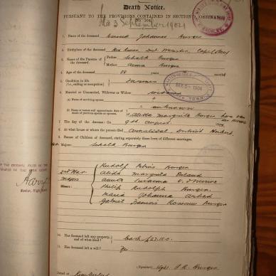 BURGER Barend Johannes, 1904, MOOC 6-9-506, 2395