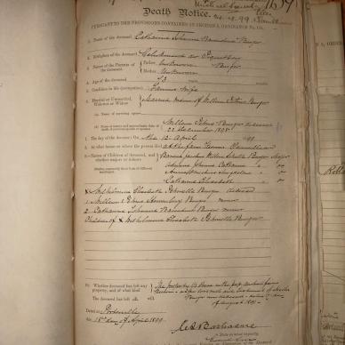 BURGER Catharina Johanna Barendina, 1899, MOOC 6-9-387, 1159