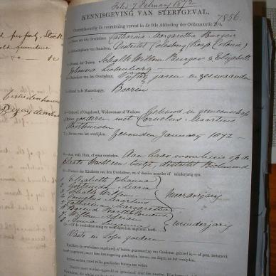 BURGER Catharina Margaretha getroud OOSTHUISEN, 1872, MOOC 6-9-138, 7856