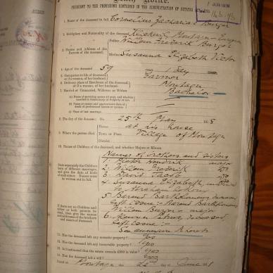 BURGER Cornelius Zacharias, 1918, MOOC 6-9-1108, 1620 (1)