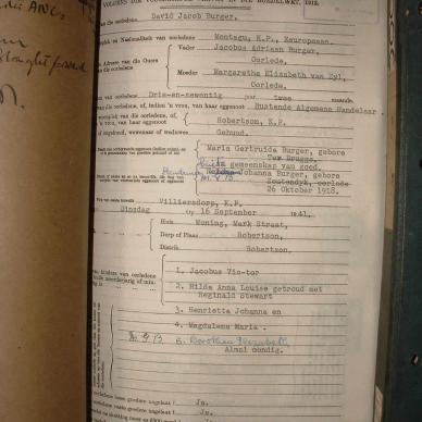 BURGER David Jacob, 1941, MOOC 6-9-8267, 76152