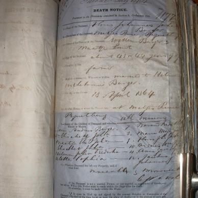 BURGER Floris Johannes Gerhardus, 1864, MOOC 6-9-108, 1177 (1)