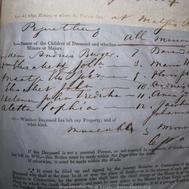 BURGER Floris Johannes Gerhardus, 1864, MOOC 6-9-108, 1177 (2)