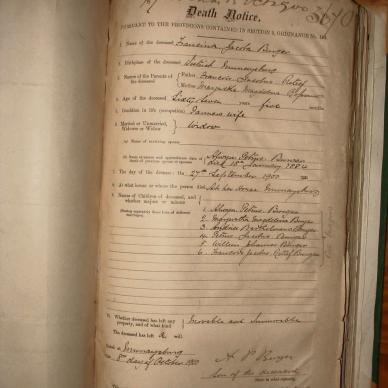 BURGER Francina Jacoba nee RETIEF, 1900, MOOC 6-9-412, 3670