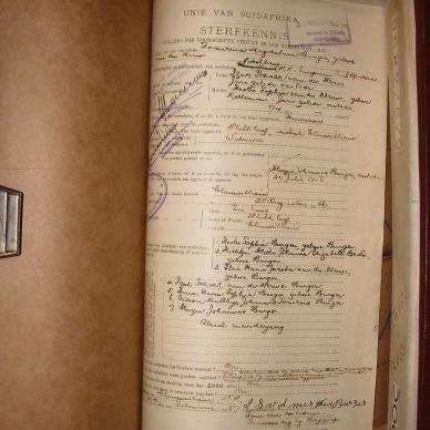 BURGER Francina Magdalena nee VAN DER MERWE, 1937, MOOC 6-9-4888, 53836