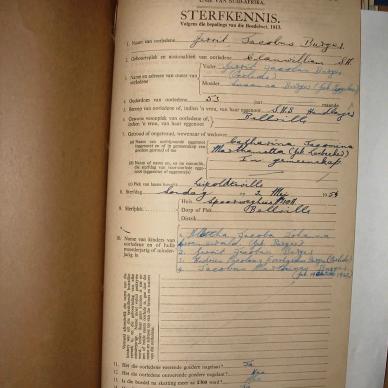 BURGER Gerrit Jacobus, 1954, MOOC 6-9-22495, 2450-54