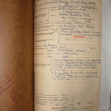 BURGER Gertruida Jacomina nee BOTHA, 1953, MOOC 6-9-21236, 3699-53
