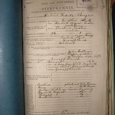 BURGER Hendrina Fredrika nee ENSLIN, 1923, MOOC 6-9-2429, 637