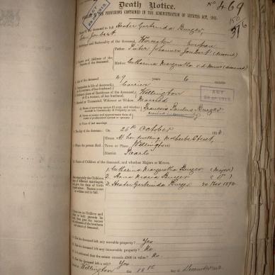 BURGER Hester Gertruida nee JOUBERT, 1914, MOOC 6-9-742, 469