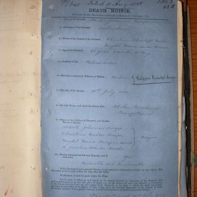 BURGER Hester Johanna nee MULDER, 1888, MOOC 6-9-259, 1363
