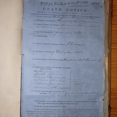 BURGER Hester Josina nee VAN WYK, 1888, MOOC 6-9-261, 1928