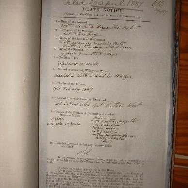 BURGER Hester Woutrina Margaritha, 1887, MOOC 6-9-243, 615