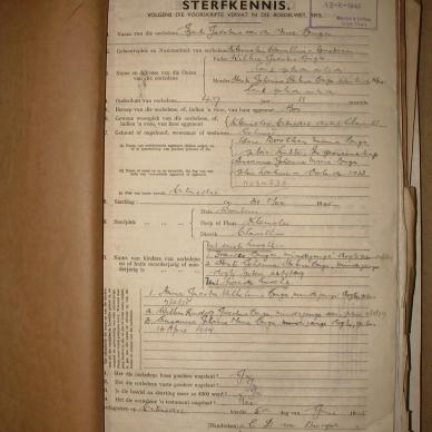 BURGER Izak Jacobus Van Der merwe, 1945, MOOC 6-9-11911, 99727