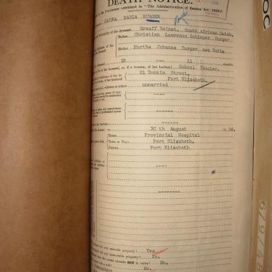 BURGER Jacoba Maria, 1936, MOOC 6-9-4810, 51667