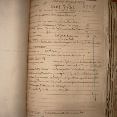 BURGER Jacobus Adriaan, 1909, MOOC 6-9-624, 2989 (1)