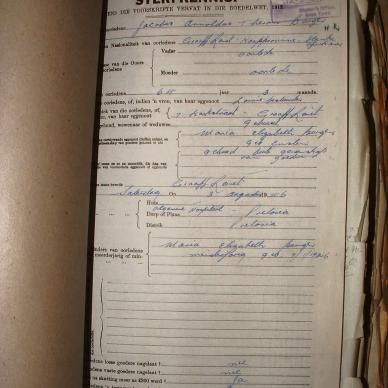 BURGER Jacobus Arnoldus Theron, 1946, MOOC 6-9-13193, 4444-46