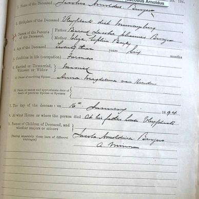 BURGER Jacobus Arnoldus, 1894, MOOC 6-9-325, 389