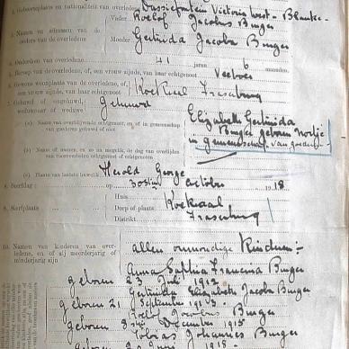 BURGER Jacobus Hendrik, 1918, MOOC 6-9-1329, 5799