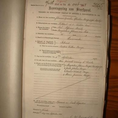 BURGER Johanna Cornelia Christina nee MARITZ, 1898, MOOC 6-9-381, 2855