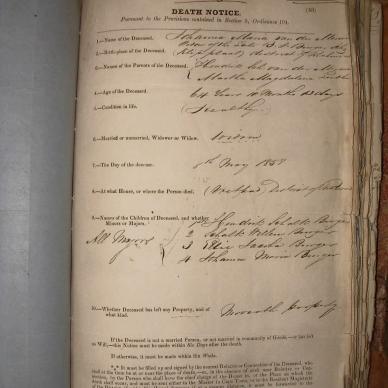 BURGER Johanna Maria nee VAN DER MERWE, 1858, MOOC 6-9-82, 5141