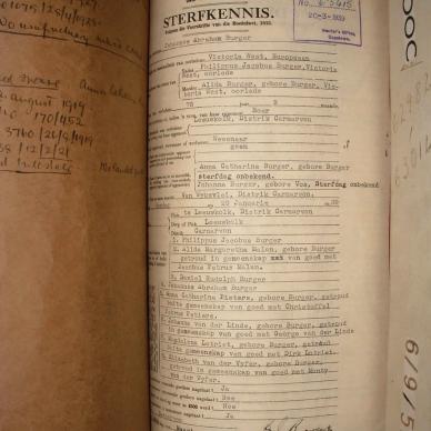 BURGER Johannes Abraham, 1939, MOOC 6-9-5247, 63415 (1)