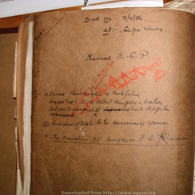 BURGER Johannes Andries, 1936, MOOC 6-9-4751, 49881 (2)