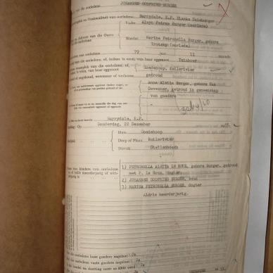 BURGER Johannes Godfried, 1956, MOOC 6-9-23898, 180-56