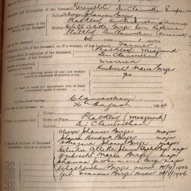 BURGER Johannes Hendrik, 1924, MOOC 6-9-2679, 5631