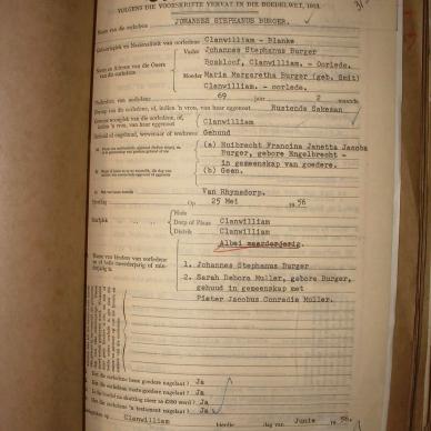 BURGER Johannes Stephanus, 1956, MOOC 6-9-24028, 3137-56