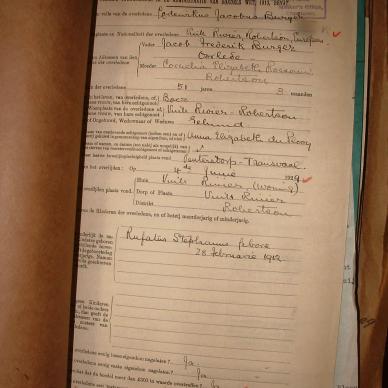 BURGER Lodewikus Jacobus, 1929, MOOC 6-9-3549, 22873