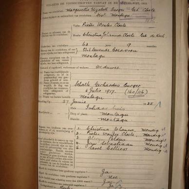 BURGER Margaretha Elizabeth nee CLOETE, 1935, MOOC 6-9-4632, 46406