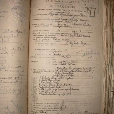 BURGER Margaretha Maria nee PRETORIUS, 1916, MOOC 6-9-817, 797
