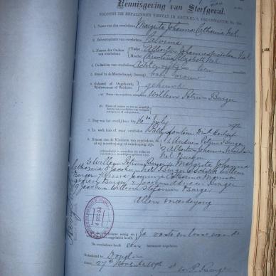 BURGER Margrita Johanna Catharina nee NEL, 1893, MOOC 6-9-323, 2613