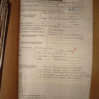 BURGER Maria Susanna nee VAN HEERDEN, 1935, MOOC 6-9-4675, 47666