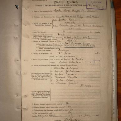 BURGER Martha Maria nee ROSSOUW, 1918, MOOC 6-9-1148, 2311