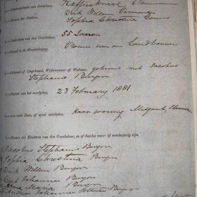 BURGER Martha Sophia Johanna, 1881, MOOC 6-9-179, 1654