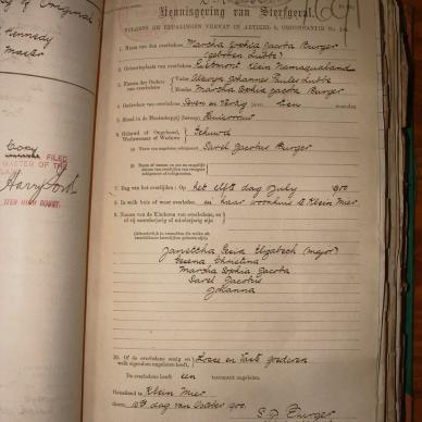 BURGER Martha Zophia Jacoba nee LUBBE, 1901, MOOC 6-9-427, 1691