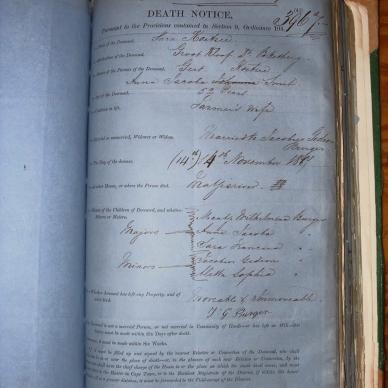 BURGER Sara nee KOETZEE, 1867, MOOC 6-9-121, 3967