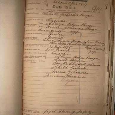 BURGER Schalk Gerhardus, 1909, MOOC 6-9-616, 904