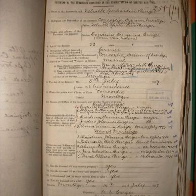 BURGER Schalk Gerhardus, 1917, MOOC 6-9-938, 2377