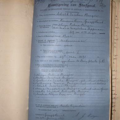 BURGER Schalk Jacobus, 1891, MOOC 6-9-293, 879
