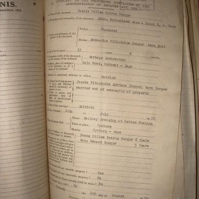 BURGER Schalk Willem Petrus, 1930, MOOC 6-9-3741, 27110 (2)