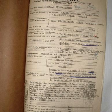 BURGER Schalk Willem, 1953, MOOC 6-9-20872, 1955-53