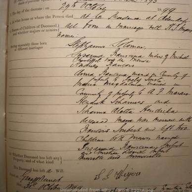 BURGER Susanna Fransina nee MARAIS, 1899, MOOC 6-9-394, 2916 (2)