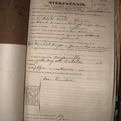 BURGER Susanna Maria nee BRITS, 1918, MOOC 6-9-1294, 5094