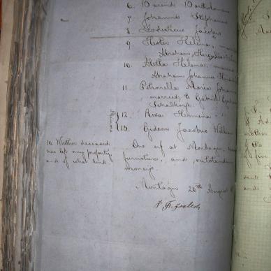 BURGER Susanna Catharina Maria wed. JOUBERT, 1867, MOOC 6-9-120, 3742