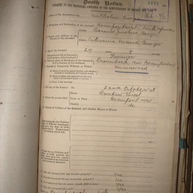 BURGER Wilhelm, 1918, MOOC 6-9-1298, 5171