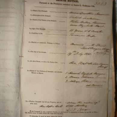BURGERS Anna Dorothea nee ROSSOUW, 1841, MOOC 6-9-23, 5053