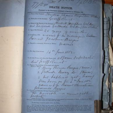 BURGERS Christina Johanna nee WILKEN, 1882, MOOC 6-9-187, 4036