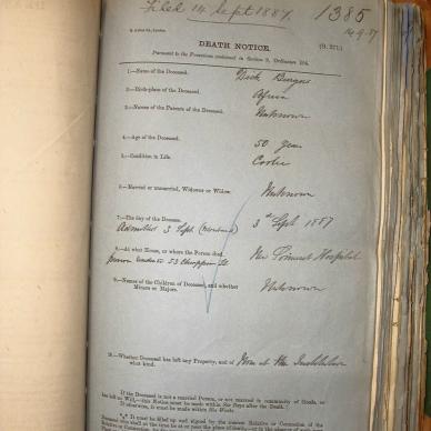 BURGERS Dick, 1887, MOOC 6-9-248, 1385